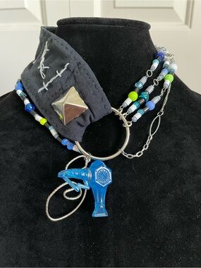 Frankie Stein Inspired Choker OOAK
